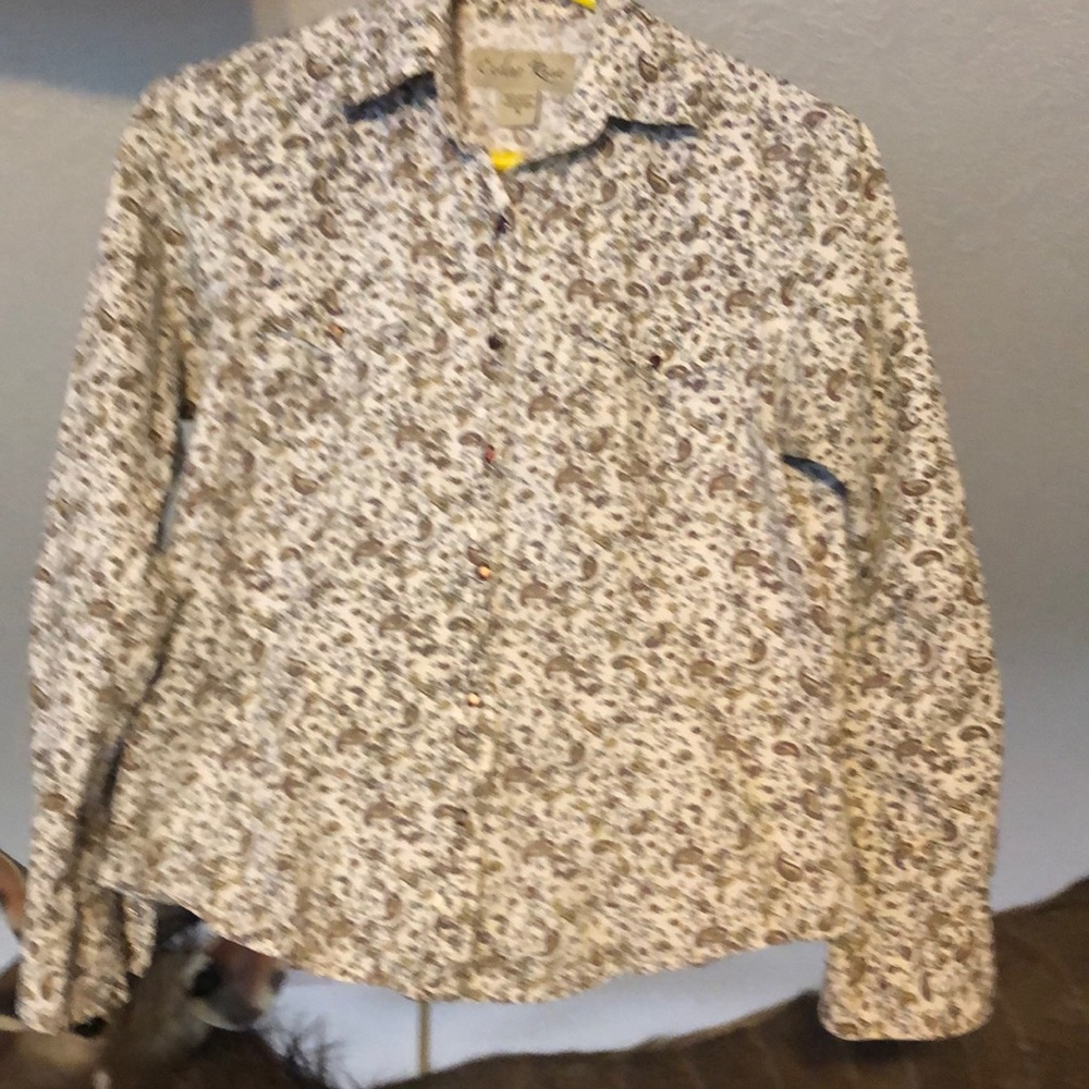 Cedar Rose western blouse p1994